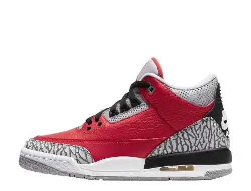 NIKE AIR JORDAN 3 RETRO SE GS RED CEMENT