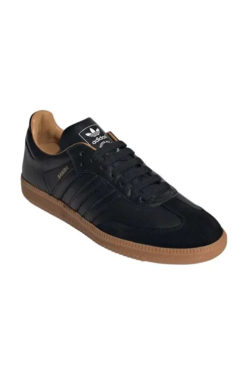 Кроссовки adidas Originals Samba OG MiI цвет чёрный