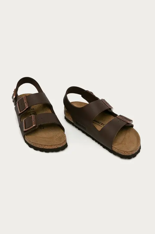 Сандалии Birkenstock Milano женские цвет коричневый 34703
