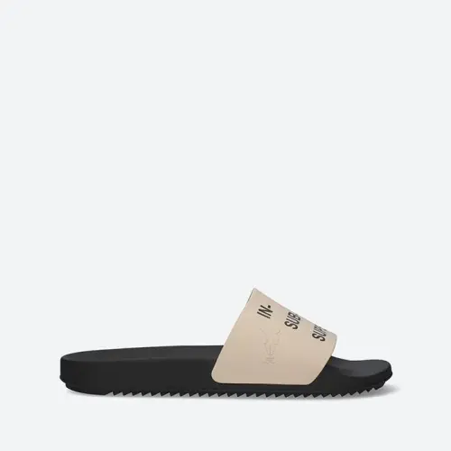 Шлепанцы Мужские Rick Owens DRKSHDW Slippers DU21S2812 RUBEP3 PEARL/BLACK/BLACK