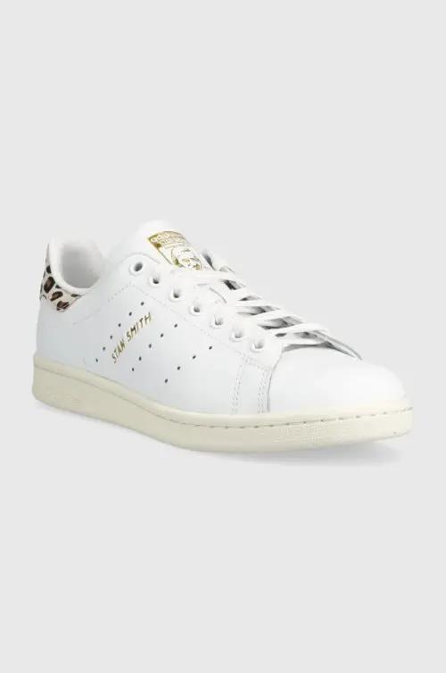Кожаные кроссовки adidas Originals Stan Smith цвет белый IE4634