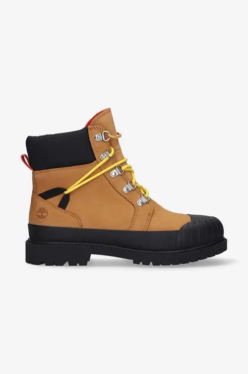 Полусапоги Timberland Heritage 6 In Boot цвет коричневый на плоском ходу A2JWX-BROWN