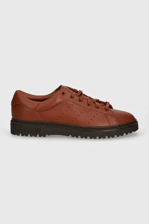 Кожаные кроссовки adidas Originals Stan Smith Freizeit цвет коричневый ID1385