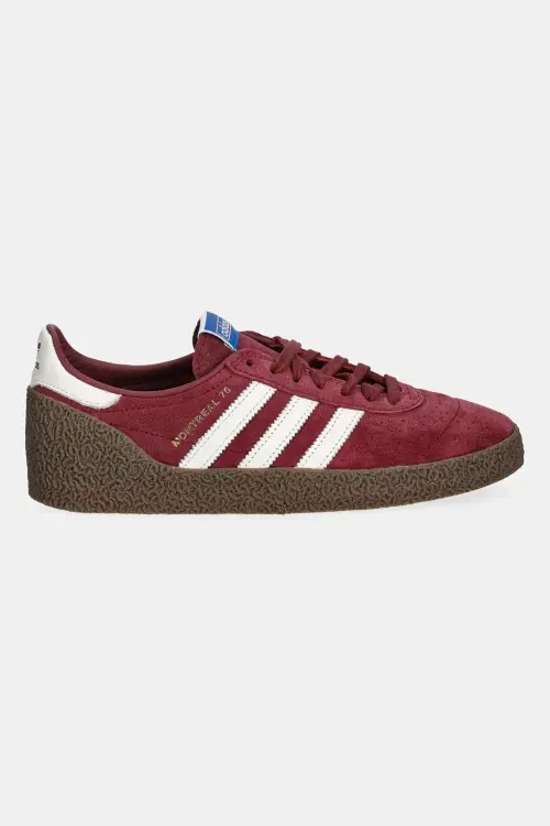Замшевые кроссовки adidas Originals Montreal 76 цвет бордовый