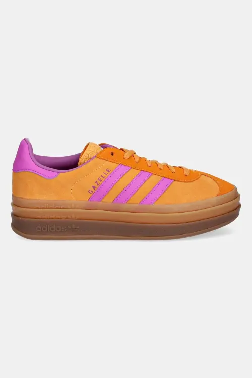 Кроссовки adidas Originals Gazelle Bold W цвет оранжевый