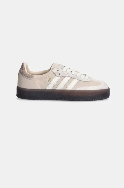 adidas Originals Sambae Linen кроссовки цвет бежевый JI3882