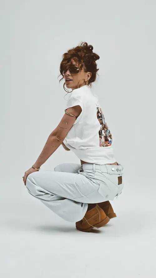 Футболка Tassha Yu RnB Heart White (TY401-002)