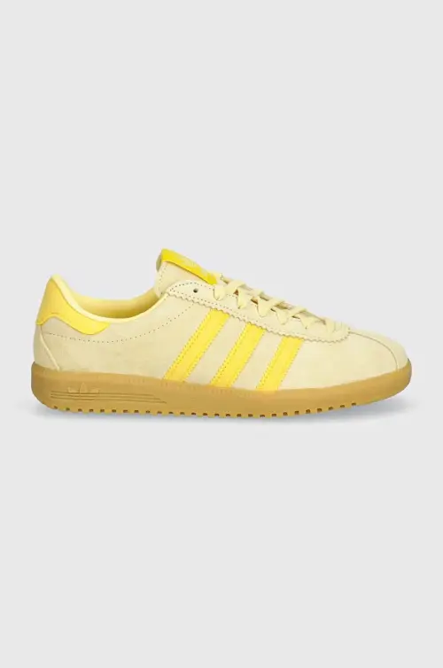 Замшевые кроссовки adidas Originals BRMD цвет жёлтый IH0301
