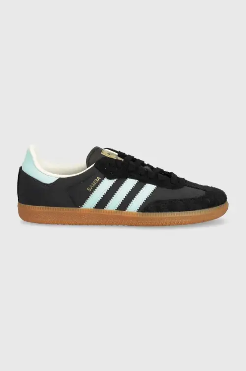 adidas Originals Samba OG кроссовки цвет черный ID0493