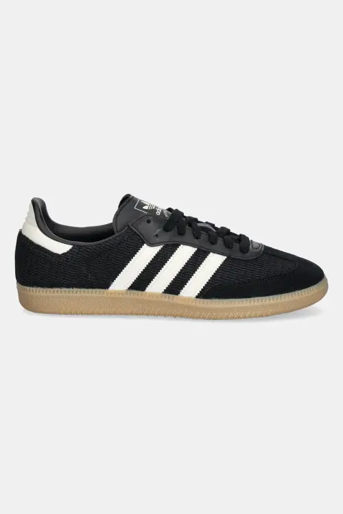 Кроссовки adidas Originals Samba OG цвет чёрный JQ5141