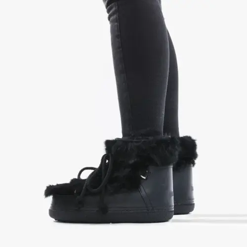 Inuikii Boot Rabbit 70101-11 Black