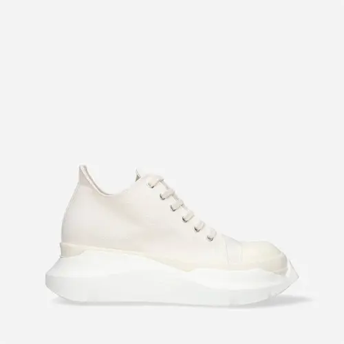 Мужские Rick Owens DRKSHDW Abstract Low Sneak DU02A3842 FC NATURAL/MILK/MILK/MILK