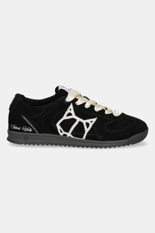 Замшевые кроссовки Naked Wolfe Exposure цвет чёрный Exposure Suede Black