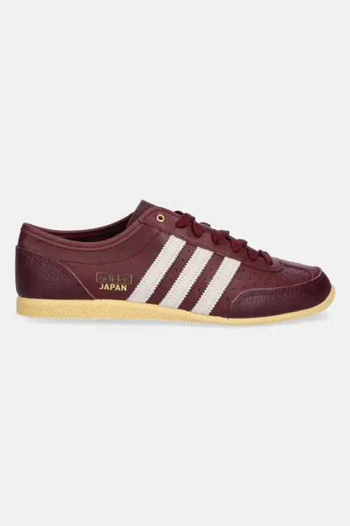 Кожаные кроссовки adidas Originals Japan Decon W цвет бордовый JR5807