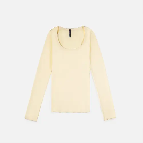 Лонгслив Tassha Yu Decollete Longsleeve Sunshine 