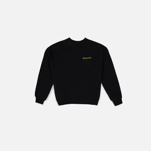 Свитшот Tassha Yu S&C Sweatshirt Black 