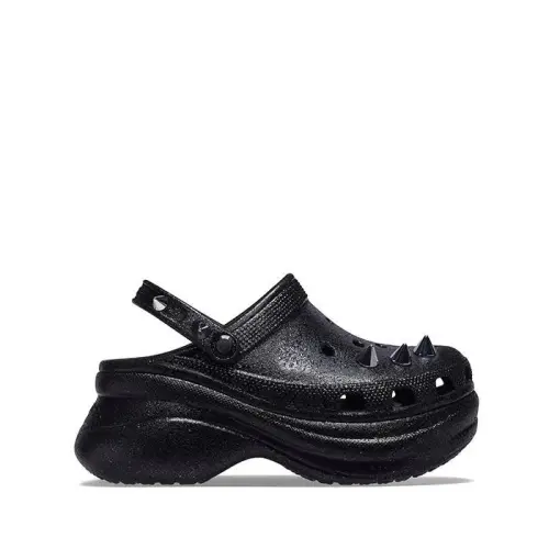 Шлепанцы damskie Crocs Bae Glitter Stud Clog W 206783 BLACK