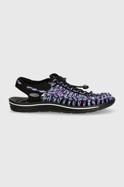 Сандалии Keen Uneek Flat мужские цвет чёрный 1028874