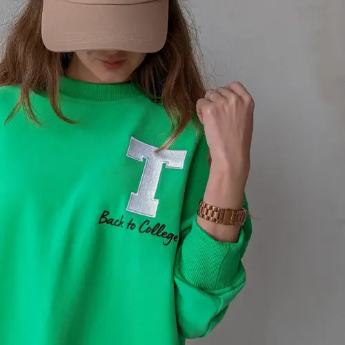 Tassha Yu Sweatshirt College Vibe Michigan 