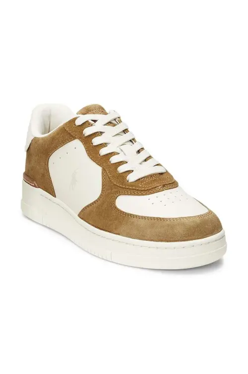 Кроссовки Polo Ralph Lauren Masters CRT-SK-LTL цвет коричневый 809945251003.999