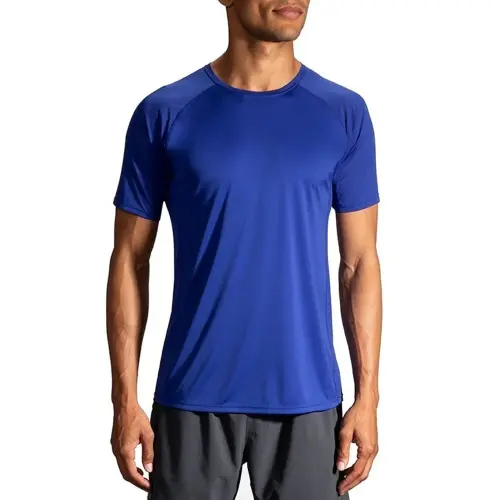 Brooks Stealth Short Sleeve M Granatowa