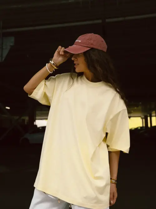 Футболка Tassha Yu Base OVRZD Tee Sunshine