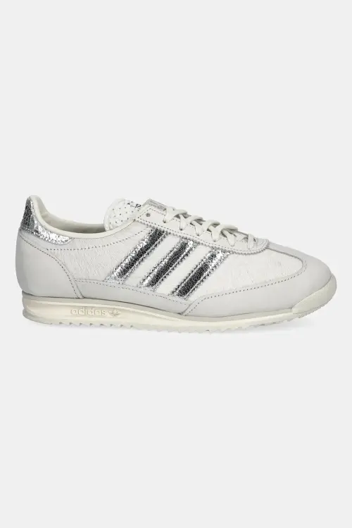 Замшевые кроссовки adidas Originals SL 72 OG цвет серый JR5163