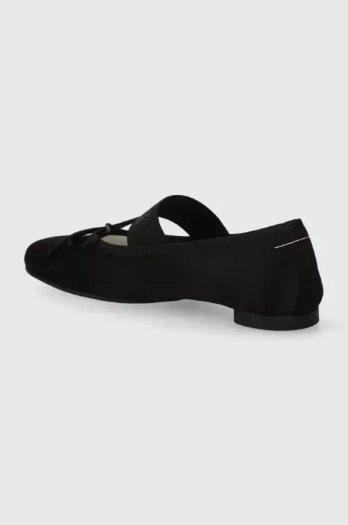 Балетки MM6 Maison Margiela Anatomic Ballerinas цвет чёрный