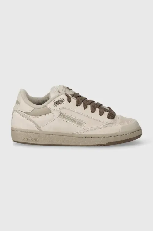 Замшевые кроссовки Reebok Classic Club C Bulc цвет бежевый 100074471