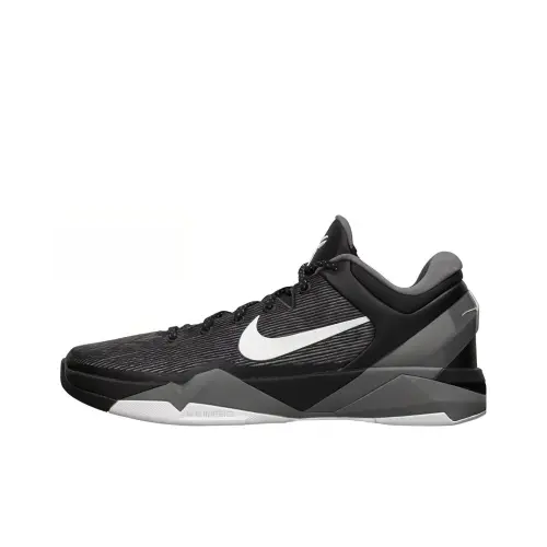 Nike Zoom Kobe 7 Black White Wolf Grey 7       