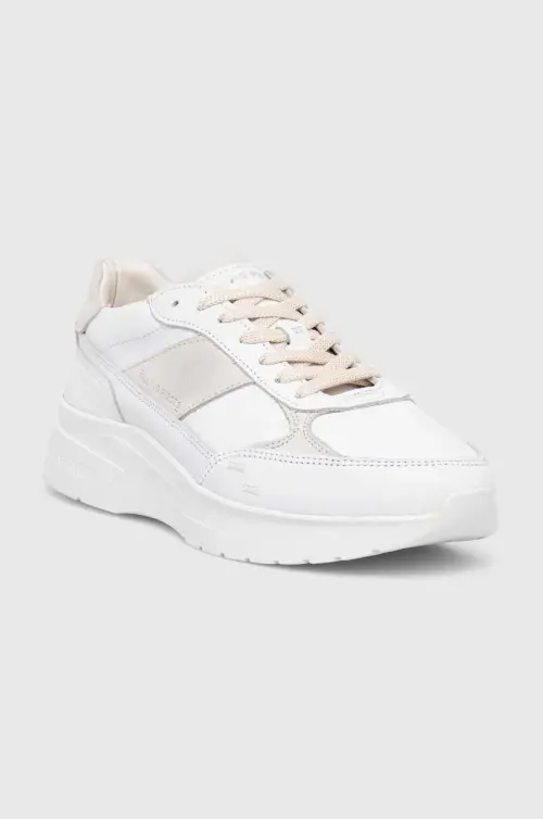 Кожаные кроссовки Filling Pieces Jet Runner цвет белый 17127362052