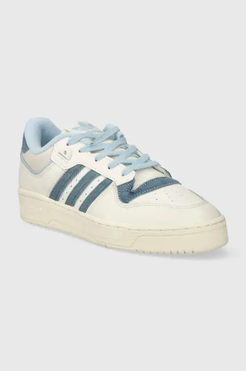 Кожаные кроссовки adidas Originals Rivalry Low 86 цвет бежевый IE7137