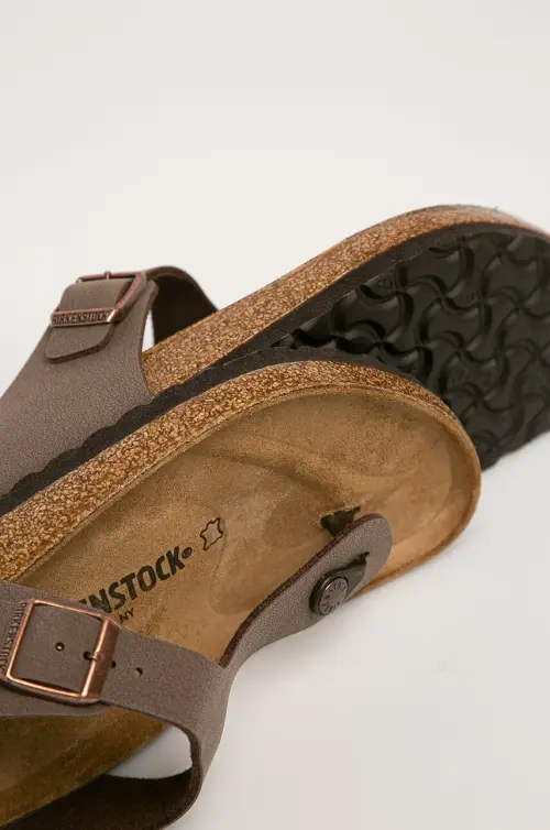 Вьетнамки Birkenstock Gizeh мужские цвет коричневый 43751.M