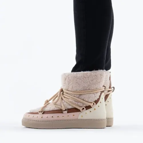 Женские Inuikii Sneaker Curly Rock 70102-76 SAND