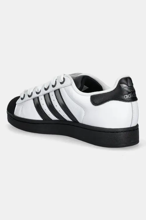Кожаные кроссовки adidas Originals Superstar II цвет белый