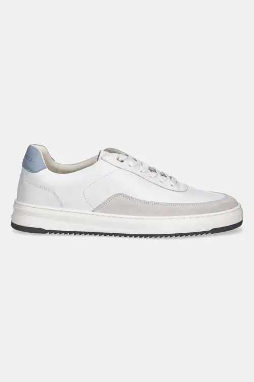 Кожаные кроссовки Filling Pieces Mondo Squash Tag мужские цвет белый 46725651931