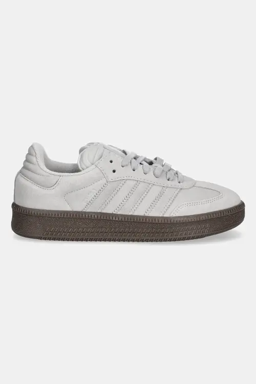 Замшевые кроссовки adidas Originals Samba XLG цвет серый JI3188