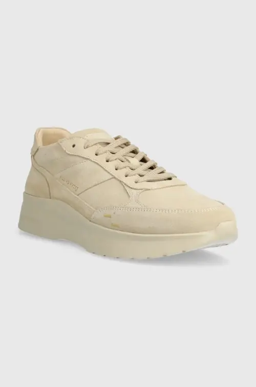 Замшевые кроссовки Filling Pieces Jet Runner Suede цвет бежевый 58122791990
