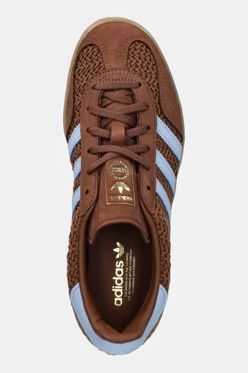 Ботинки adidas Originals Gazelle Indoor W цвет коричневый