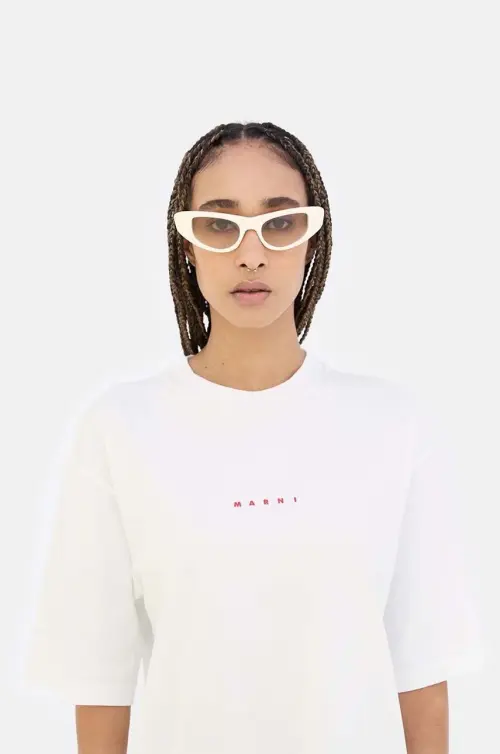 Солнцезащитные очки Marni Netherworld цвет бежевый EYMRN00065 003 8FP