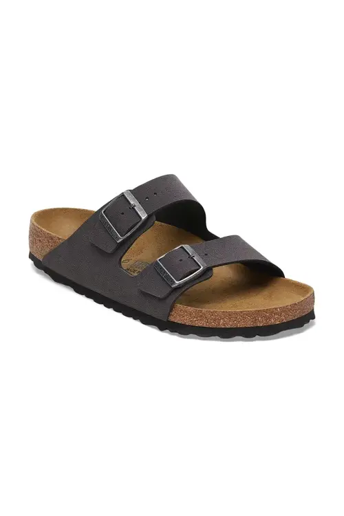 Шлепанцы Birkenstock Arizona Birkibuc цвет коричневый 1029134