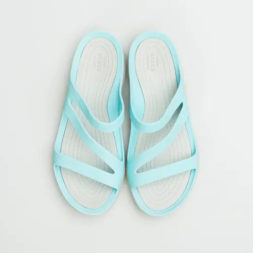 Crocs Swiftwater Sandal W Ice Blue/Pearl White