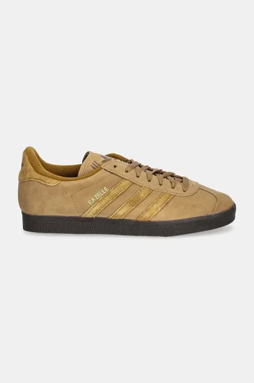 Замшевые кроссовки adidas Originals Gazelle цвет коричневый IG2099