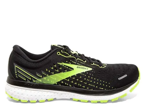 Brooks Ghost 13 Wide M Черно-Limonkowe