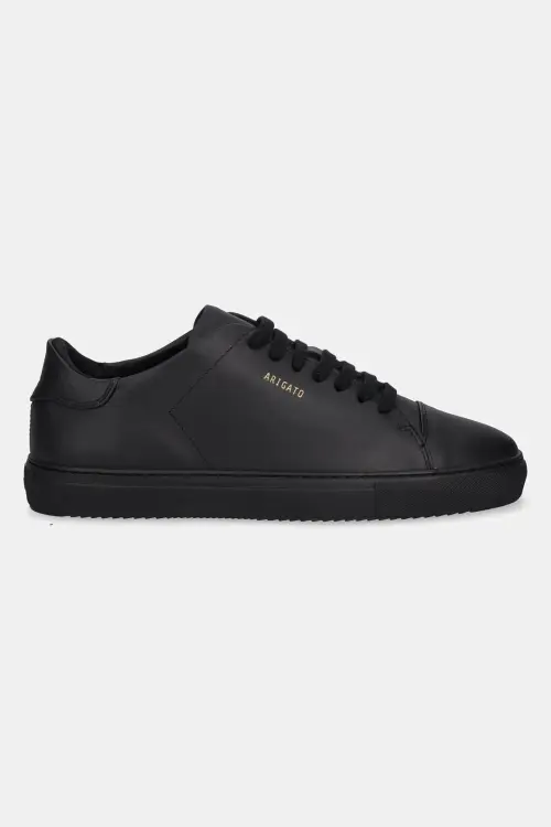 Кожаные кроссовки Axel Arigato Clean 90 Croc Sneaker женские цвет чёрный F2935002