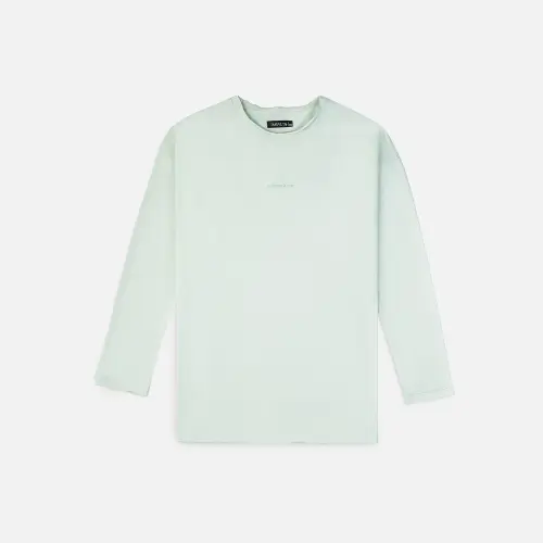 Лонгслив Tassha Yu Logo Longsleeve Cucumber Flesh 