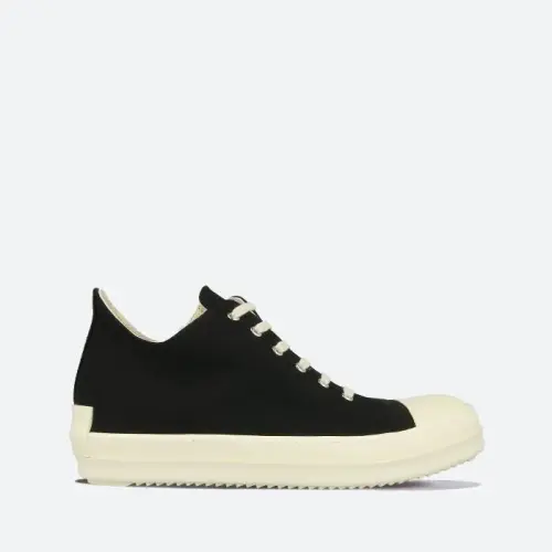 Кроссовки Rick Owens DRKSHDW Low Sneaks DU21S2802 TNAPH2 BLACK/MILK