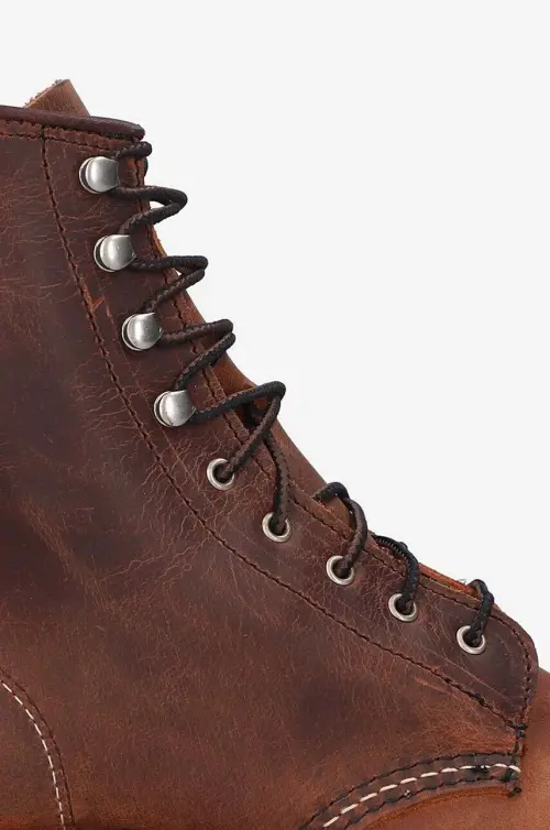 Кожаные ботинки Red Wing мужские цвет коричневый 3362-brown