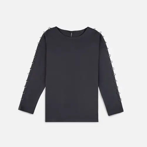 Лонгслив Tassha Yu Piercing Longsleeve Long Grafit 