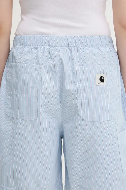Хлопковые шорты Carhartt WIP Nota Short узор высокая посадка I034554